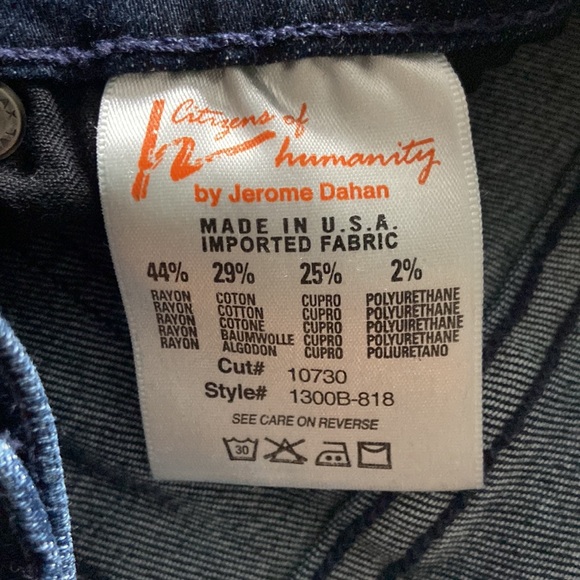 Citizens of Humanity Avedon Slick Skinny Leg Size 27 - Picture 6 of 8